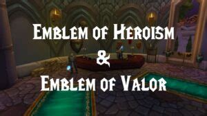 convert valor to heroism wotlk.